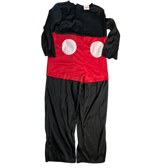 Mickey Mouse Toddler Costume By Disguise M (3T-4T) PVC Material Black and Red - Picture 9 of 10